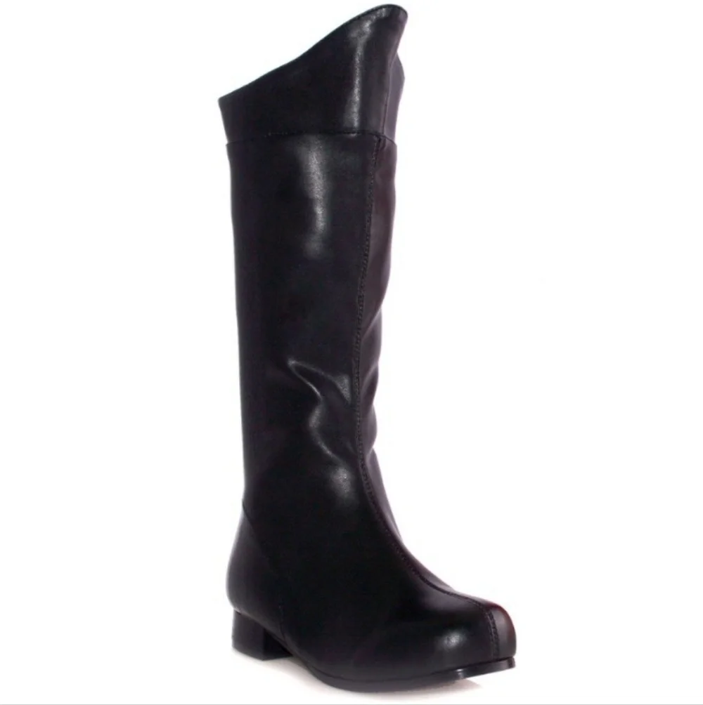 Black Superhero Boots